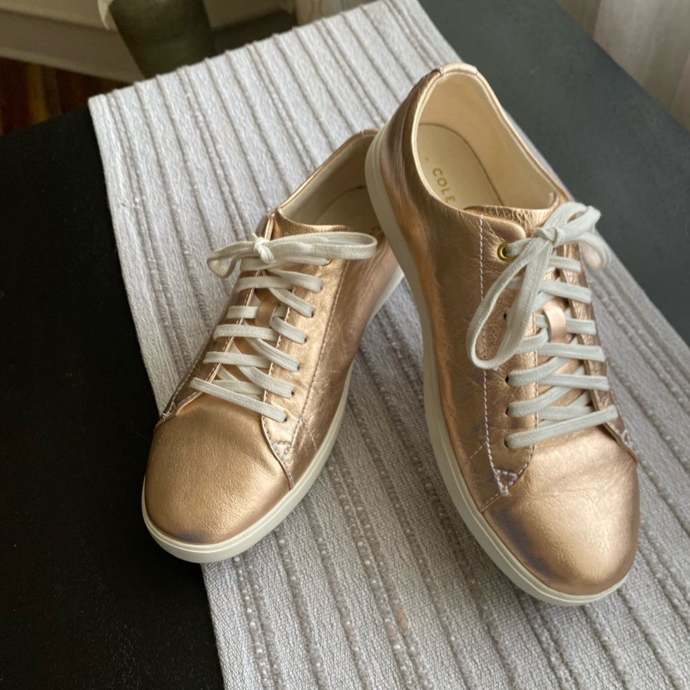Cole Haan Women's Rose Gold Sneakers